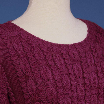 Ornamental Rib Pullover in 2 Sleeve Lengths #143