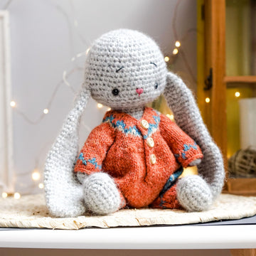 Knitting Toy Clothes Pattern - Onesie for 10''/25cm toys