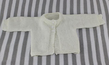 New Baby Simple Onepiece Matinee Coat