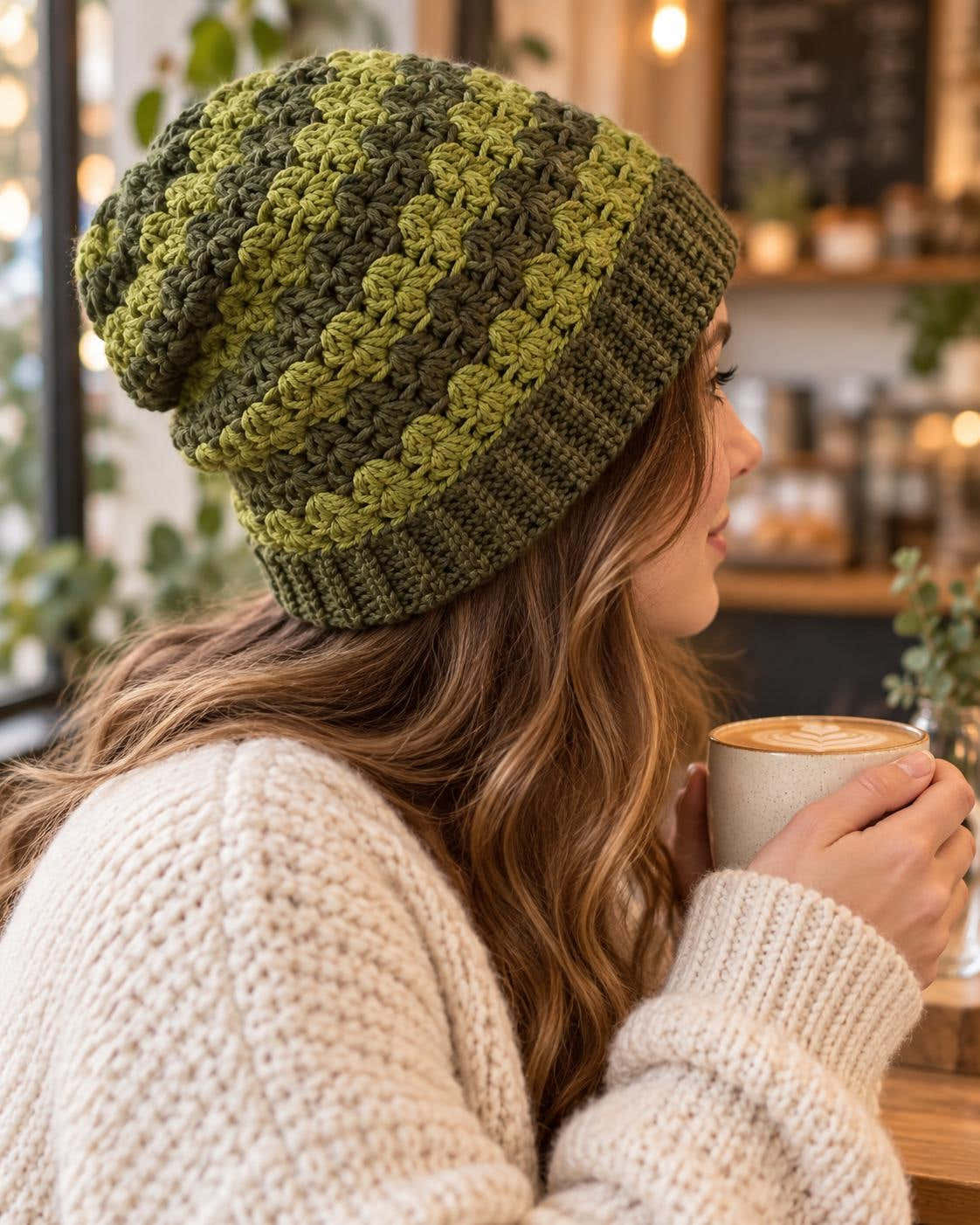 Crochet Women Hat Pattern PDF + Video Tutorial