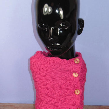 Sideways Cable Button Up Cowl