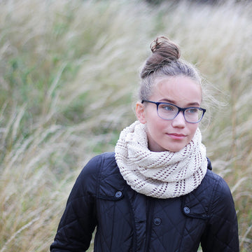 Vanilla Cream infinity scarf