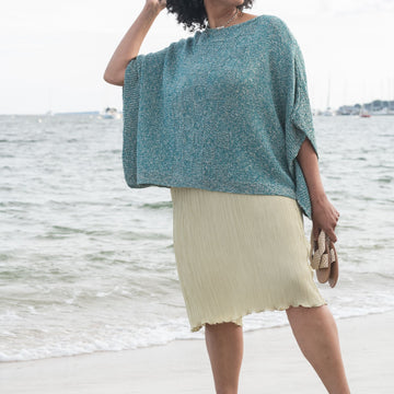 Bonassola Poncho in Berroco Vernazza - Downloadable PDF