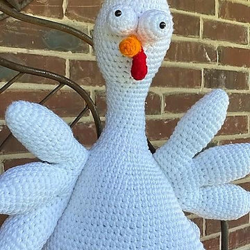 Bird Buddy Chicken Amigurumi