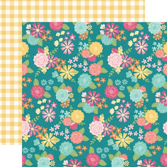 Simple Stories Hip Hop Hooray Double-Sided Cardstock 12"X12" 25/Pkg - Spring Fling