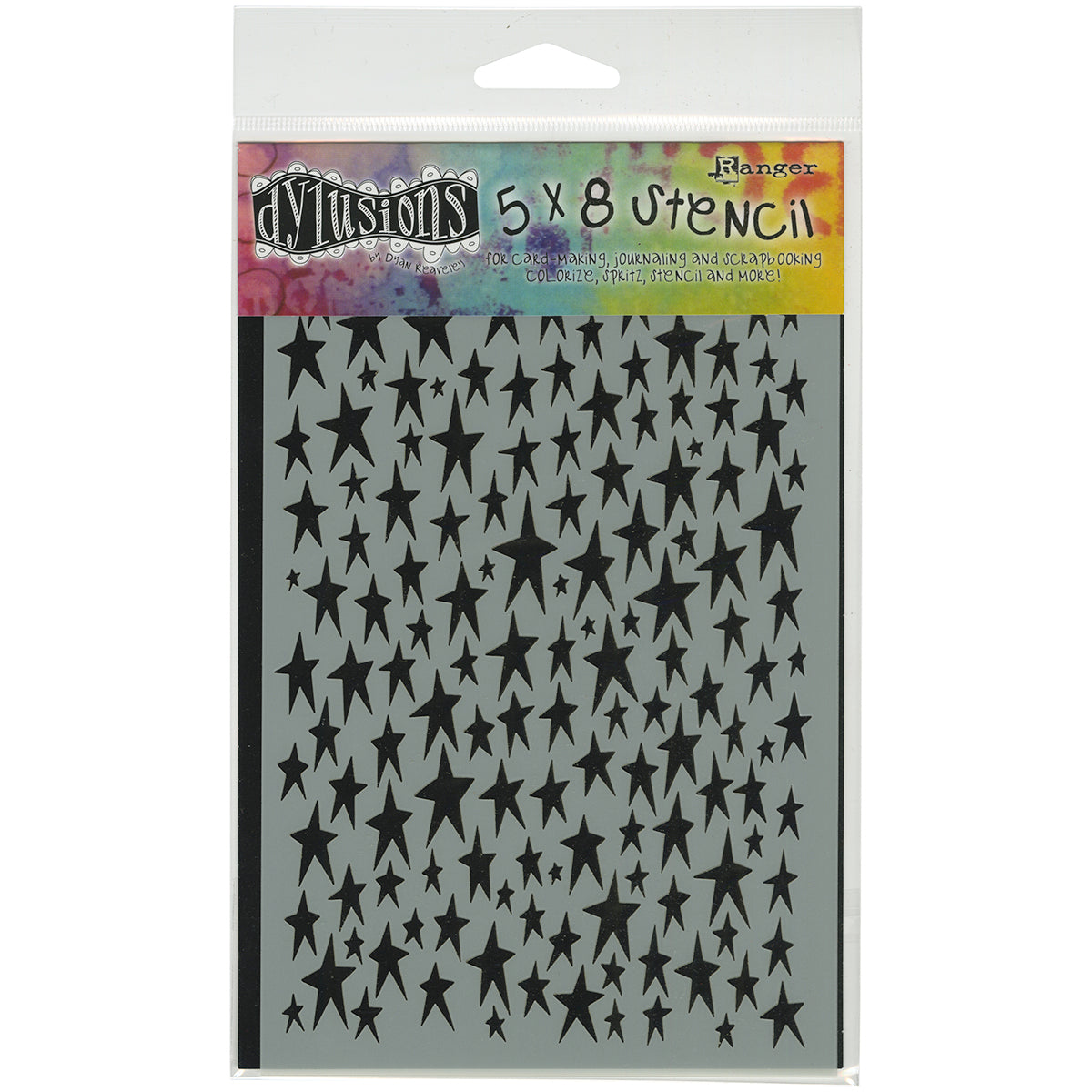 Ranger Dyan Reaveley's Dylusions Stencils 5"X8" - Stars