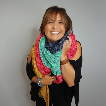 Unicorn Kounty Knit Shawl