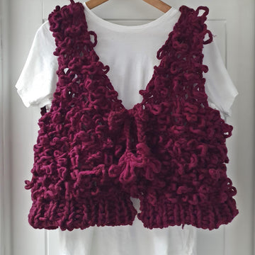 Super Chunky Loopy Waistcoat