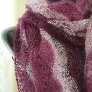 #177 Annabelle Striped Stole/Scarf