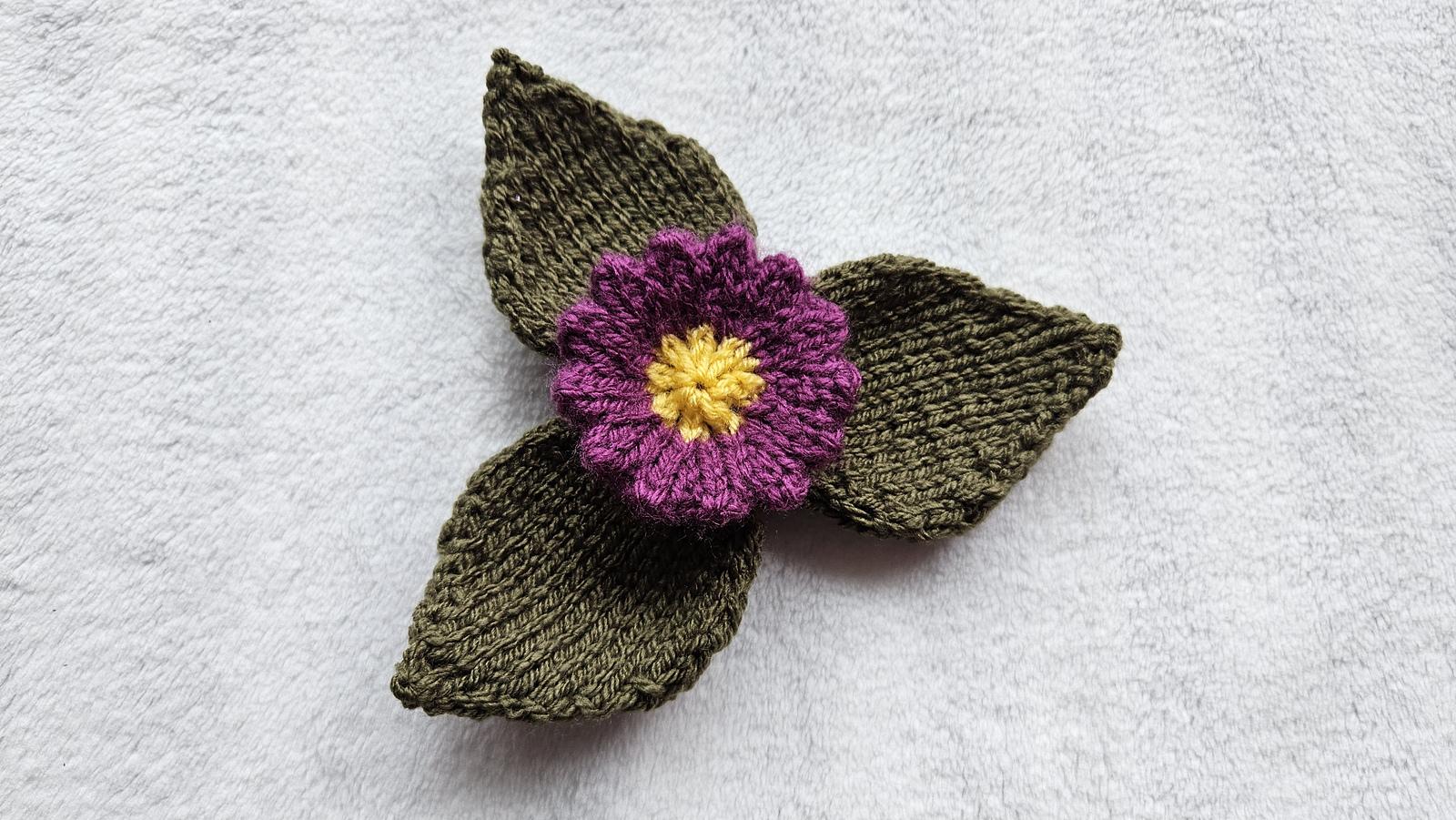 Knitted Flowers