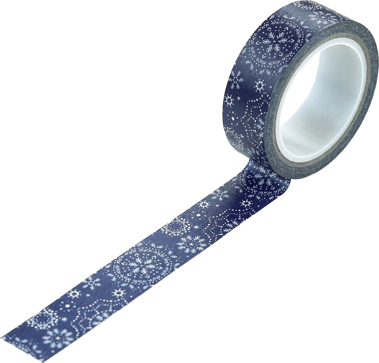 Echo Park Paper Echo Park My Favorite Winter Decorative Tape 30' - Frosted Snowflakes