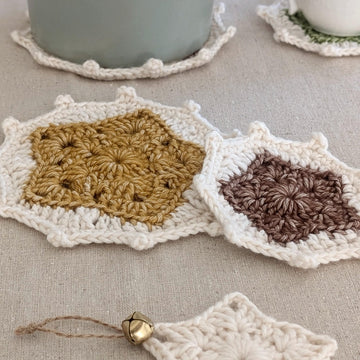 Rustic Star Coasters