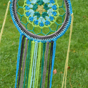 Blue and Green Dreamcatcher