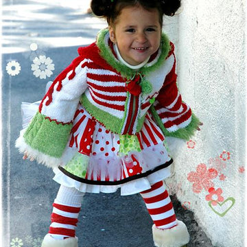 Christmas Hand Knitted Jacket