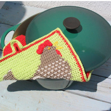 Henrietta Hen potholder