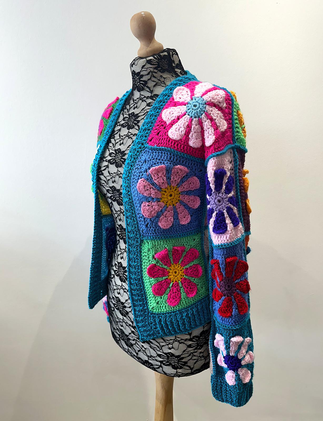 Daisy Cardigan Crochet Pattern