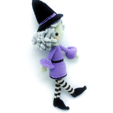 Catrina, Día de muertos doll and Diega the witch -Crochet pattern/amigurumi