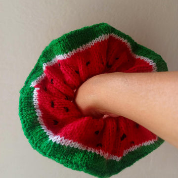 Watermelon Scrunchie