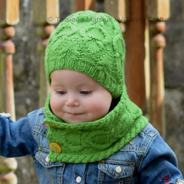 Rainforest Hat and Cowl Set