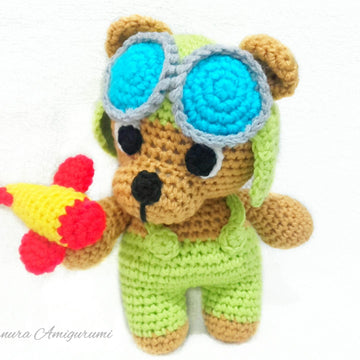 Little aviator crochet pattern