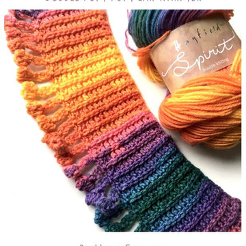 Bobble Pom Pom Ear warmer by Melu Crochet