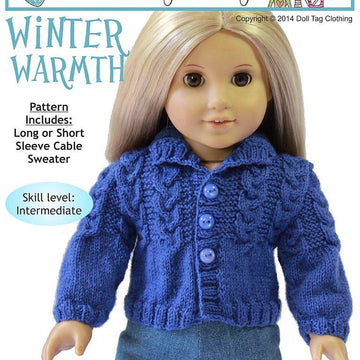 Winter Warmth for 18 inch dolls