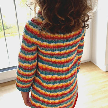 Colourful big sister dress