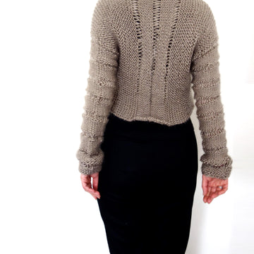 London Mist Cropped Cardi
