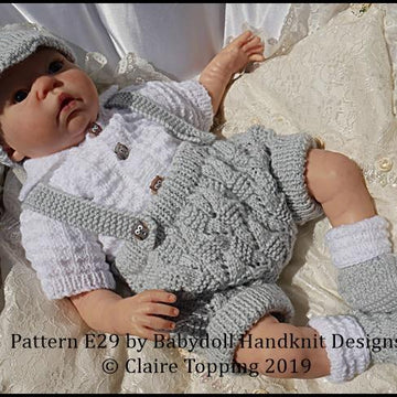 Traditional Shorts & Shirt Set 16-22” dolls/newborn/0-3m baby