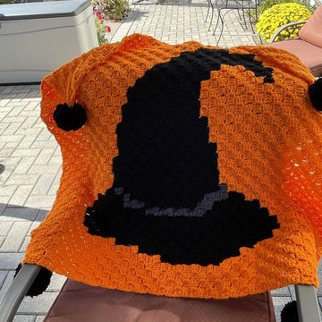 Witch's Hat C2C Afghan