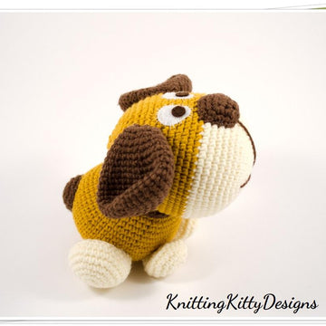 Amigurumi Brown Puppy Dog