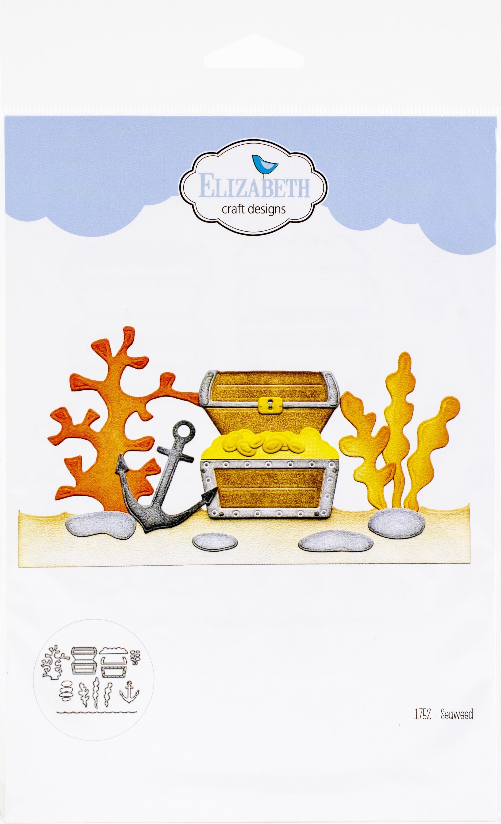 Elizabeth Craft Designs Elizabeth Craft Metal Die - Sea Weed