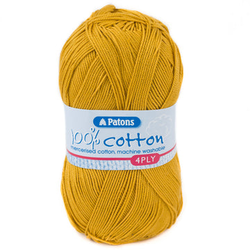 Patons 100% Cotton 4 Ply