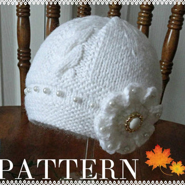Knitting PATTERN Baby Hat Newborn Hat