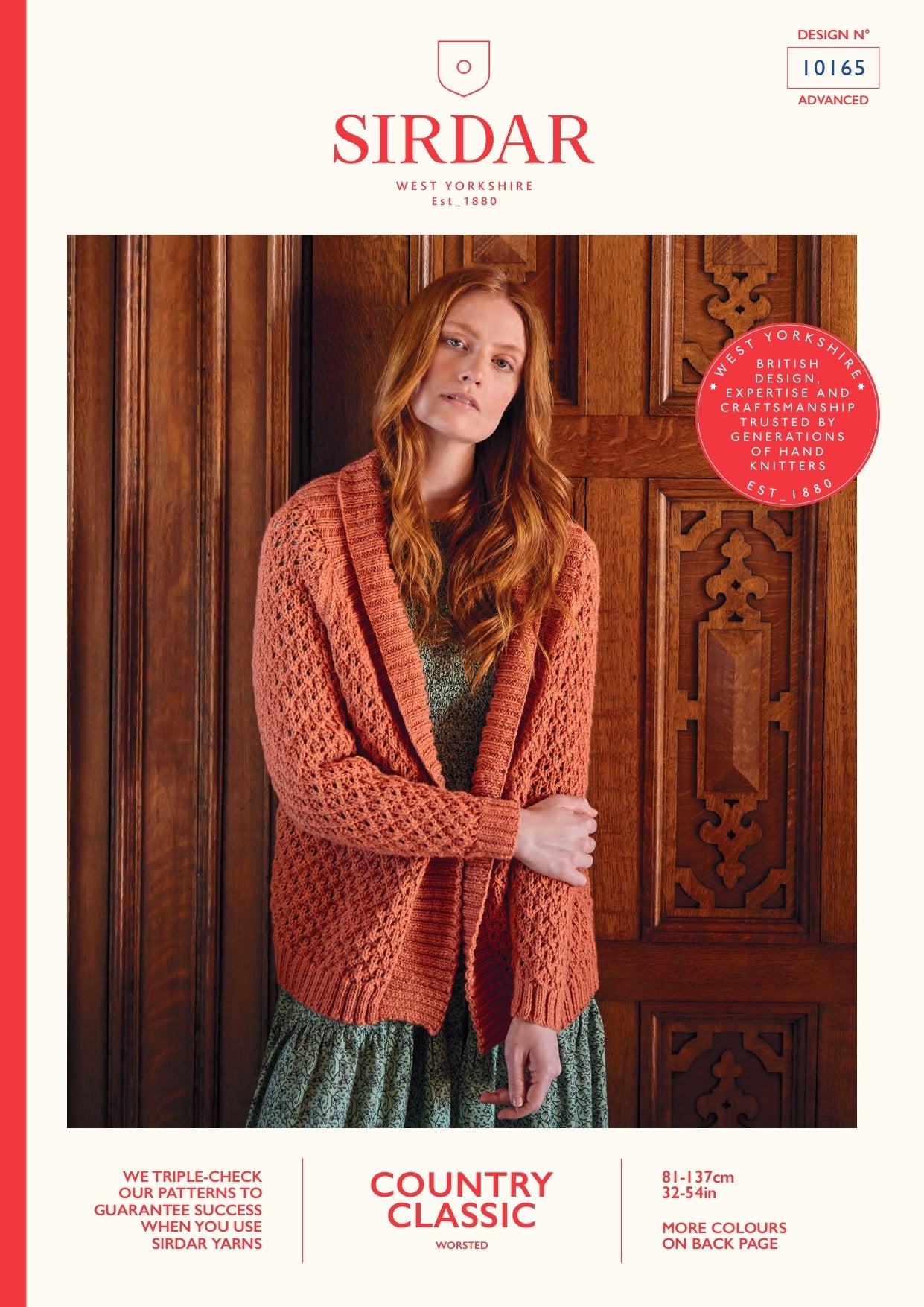 Throw On in Sirdar Country Classic Worsted - 10165 - Downloadable PDF