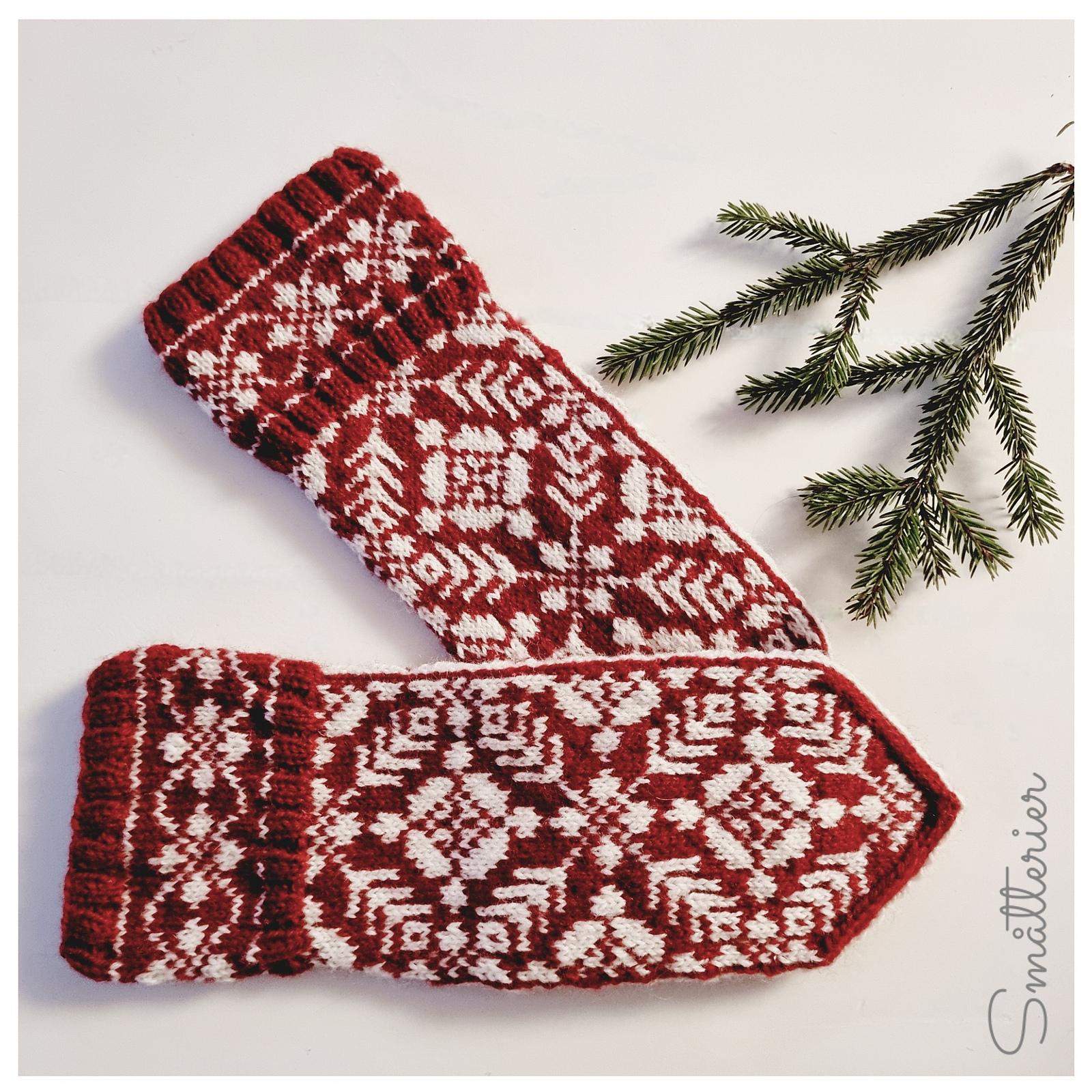 Dad's Selbu Mittens
