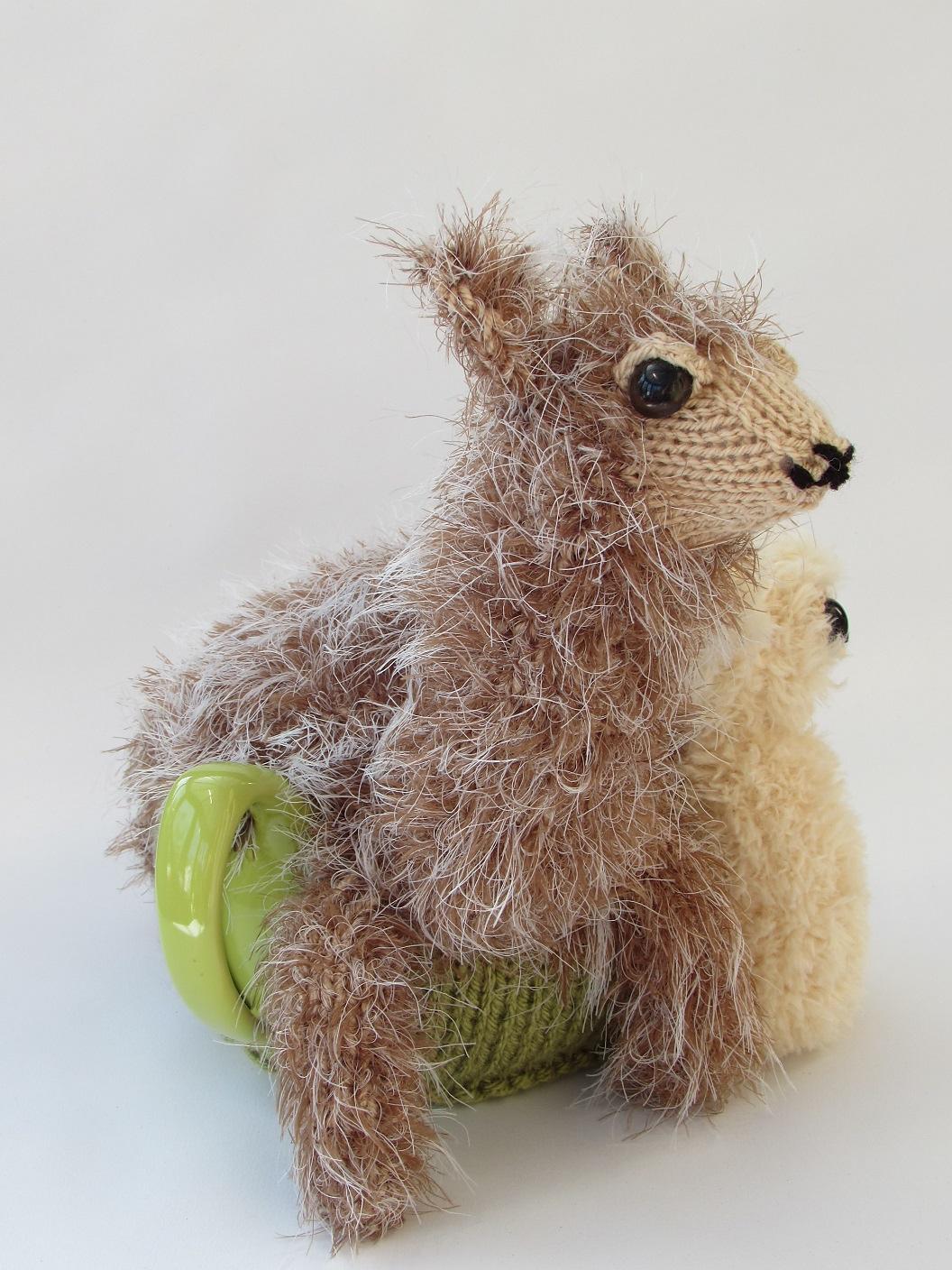 Alpaca and Baby tea cosy