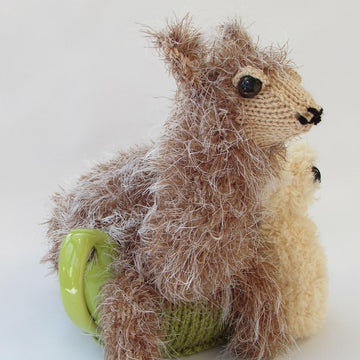 Alpaca and Baby tea cosy