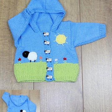 286- Spring Scene Jacket Knitting Pattern #286