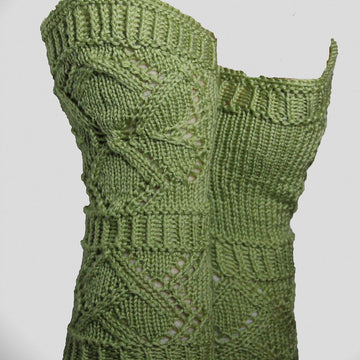 Taraxacum wrist warmers
