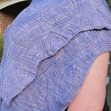 Caspian Waves Shawl