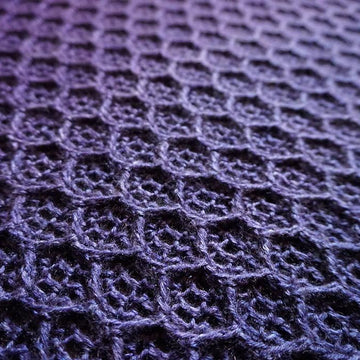 Honey Drip shawl