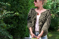 Bubbly LOVE Cardigan - short -
