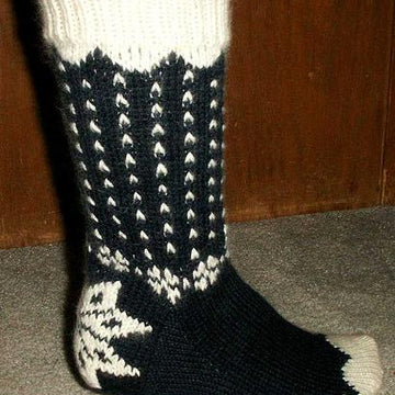 Snowy Winters Eve Socks