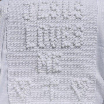 Jesus Loves Me Baby Blanket