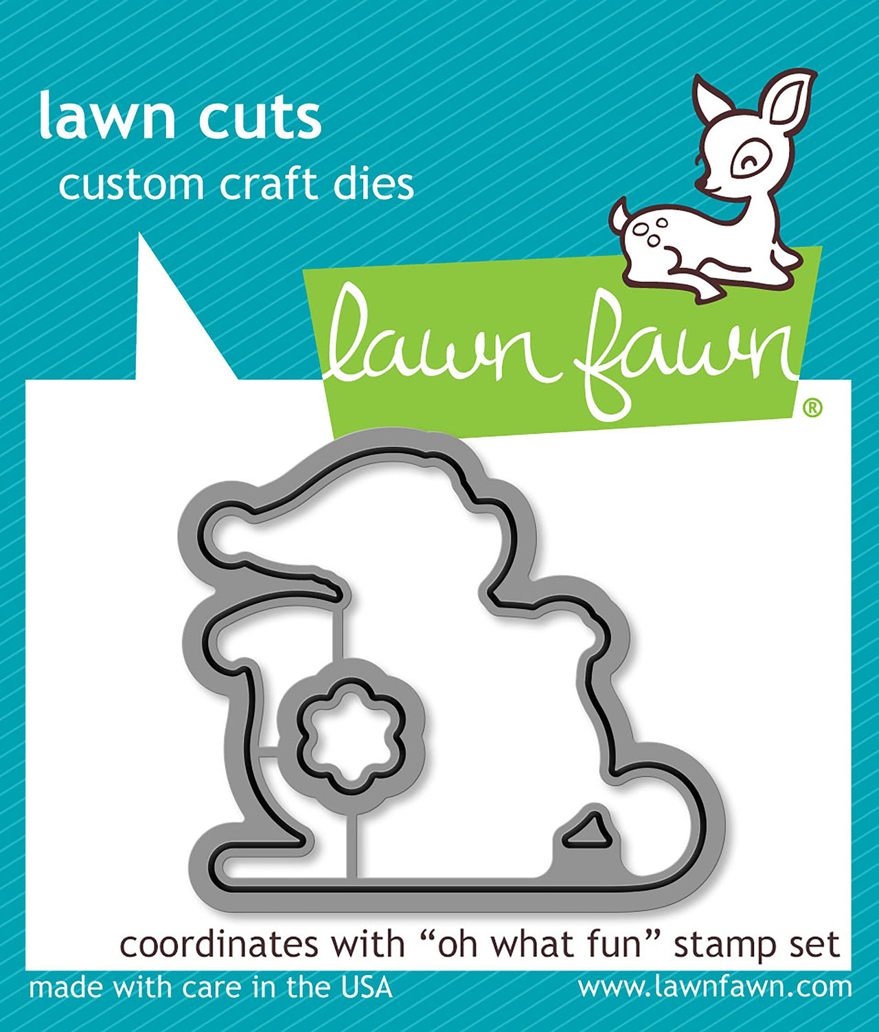 Lawn Fawn Lawn Cuts Custom Craft Die - Oh What Fun