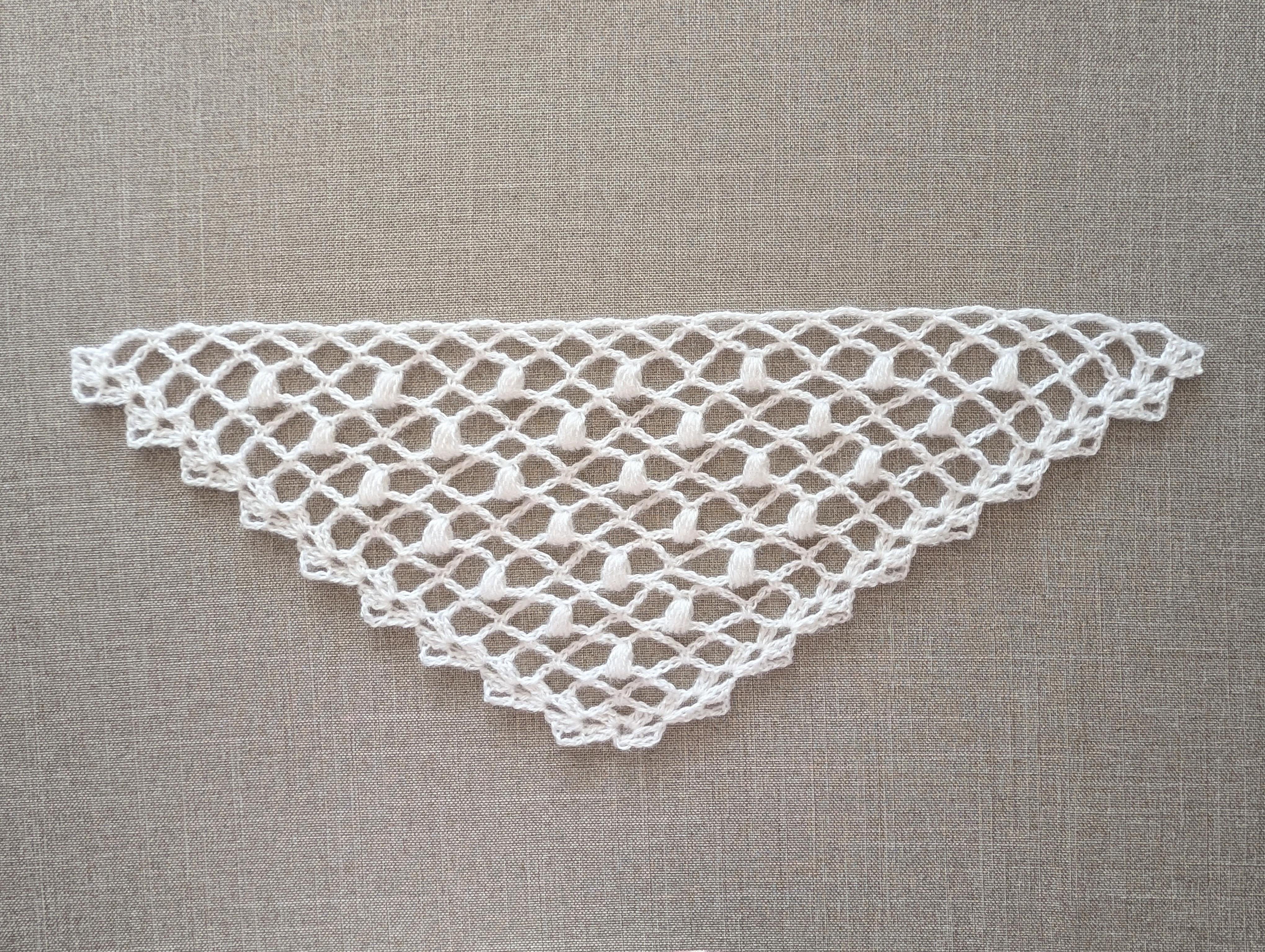 Triangle Crochet Shawl Pattern / Chart PDF #89