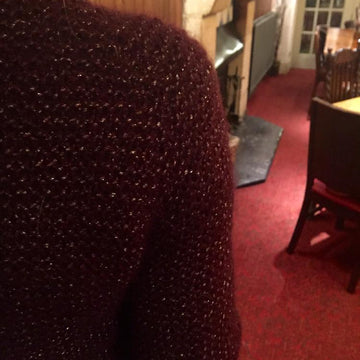 Gauntlet Sleeve Yoke Dress