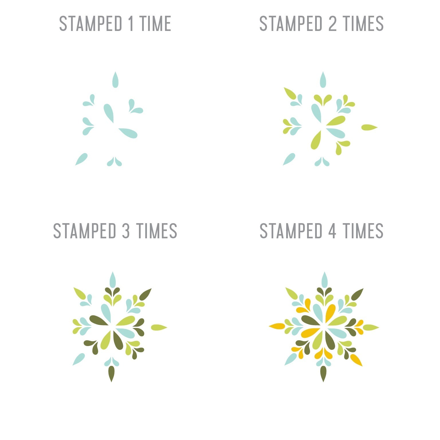 Concord & 9th Clear Stamps 4"X6" - Warm Wishes Turnabout