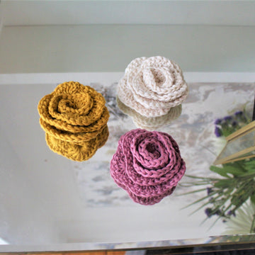 Crochet Flower Applique